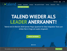 Tablet Screenshot of de.talend.com